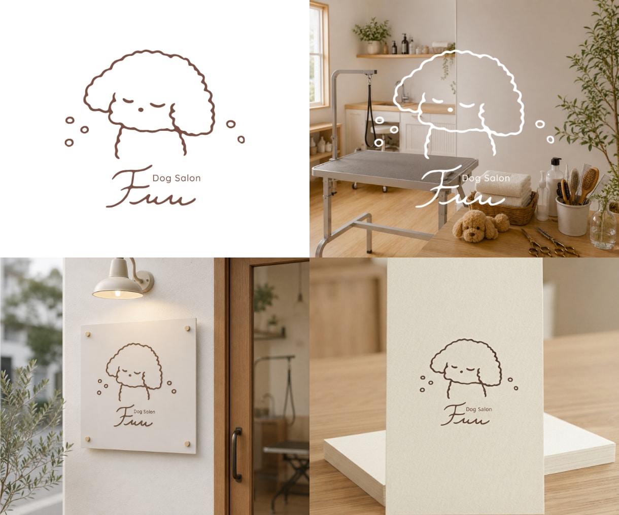 愛着が湧く♡動物モチーフの手描きロゴを制作します ハンドメイド作家さんや小さなお店の想いを形にします イメージ2
