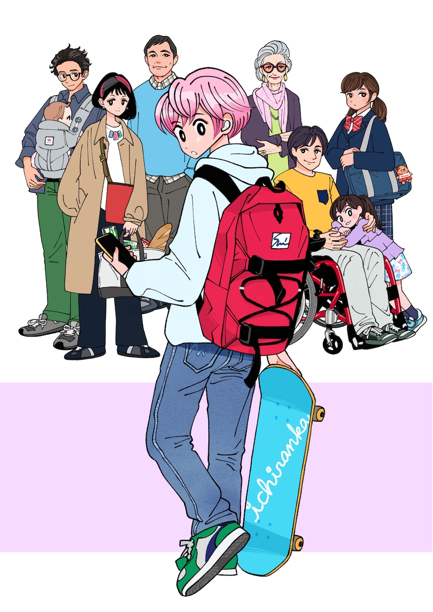 人物カラーイラスト作成します 商用可!おしゃれ人物カット 現役イラストレータが承ります イメージ1