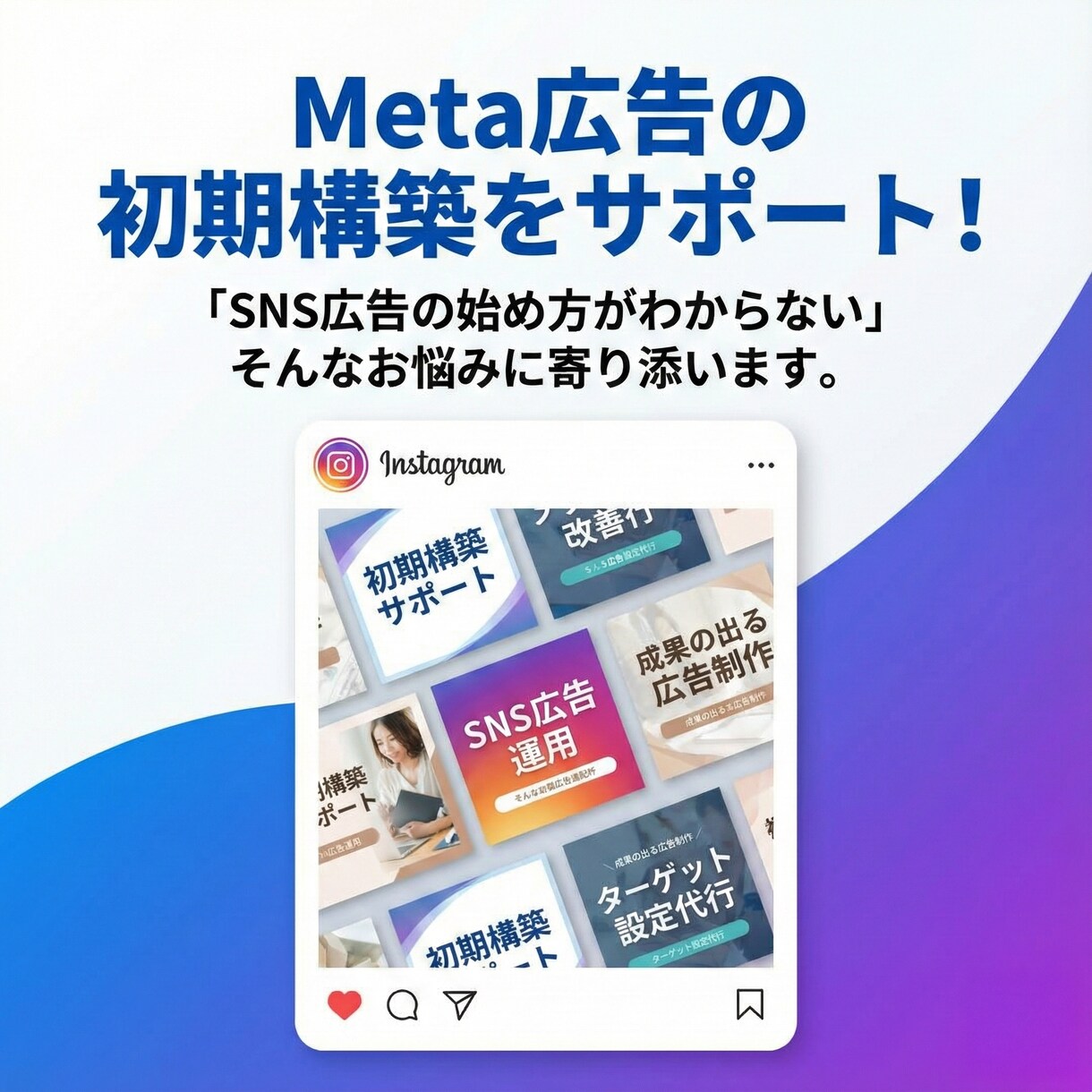 Meta広告の初期設定を代行します 誠実対応＆即レス厳守！始め方がわからない初心者の方へ イメージ1
