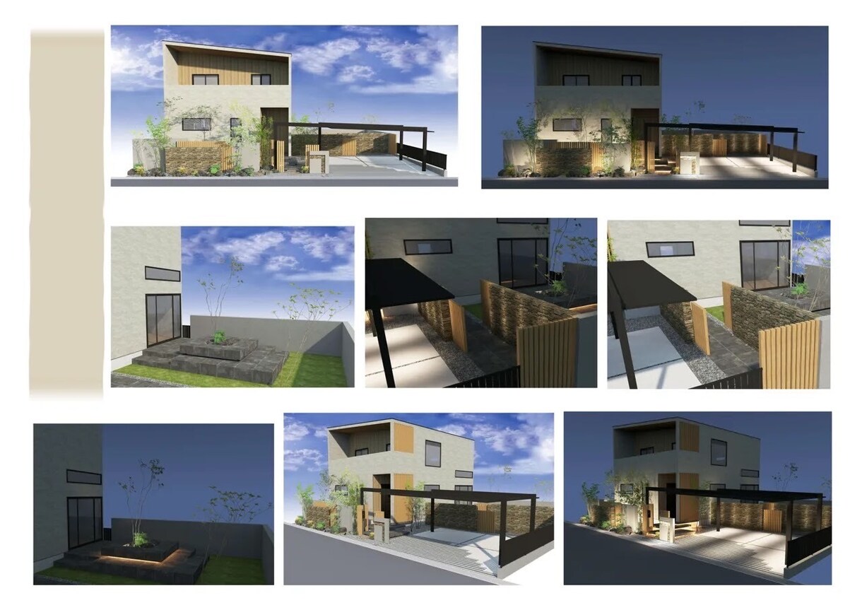 個人のお客様限定、外構図面•パースを作成します これからお家を建てる方、リフォームをお考えの方におすすめです イメージ4