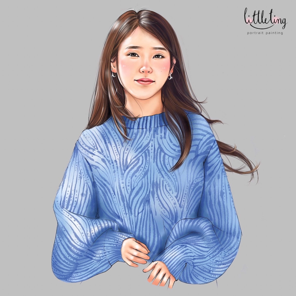 写真をもとに鮮やかなデジタル水彩似顔絵を描きます 【お1人様から】素敵な写真を鮮やかな作品に仕上げます✨ イメージ9