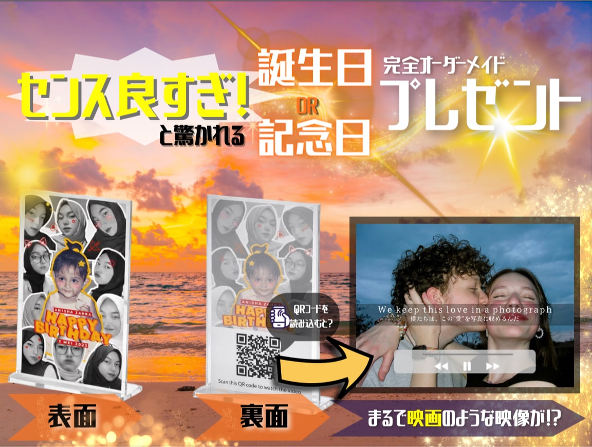 センス良すぎ！と言われる誕生日ギフトを制作します 今だけ！モニター価格 ¥16,900→¥6,900 イメージ1
