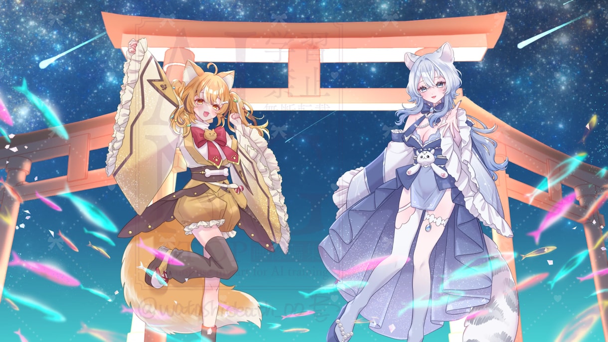 可愛いイラスト描きます 似顔絵・歌ってみた・立ち絵・キャラクターデザインなど イメージ6