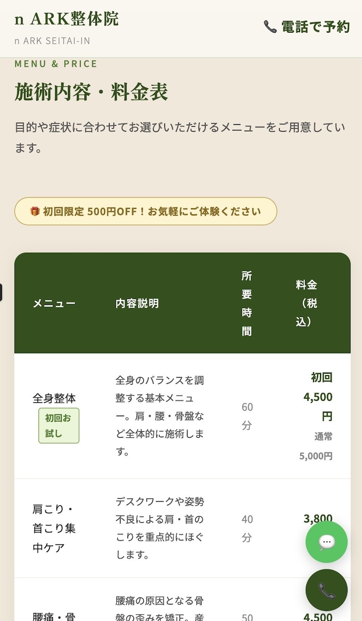 ネットが苦手でも安心のホームページ作ります 小さなお店・教室向け｜公開までサポート イメージ4