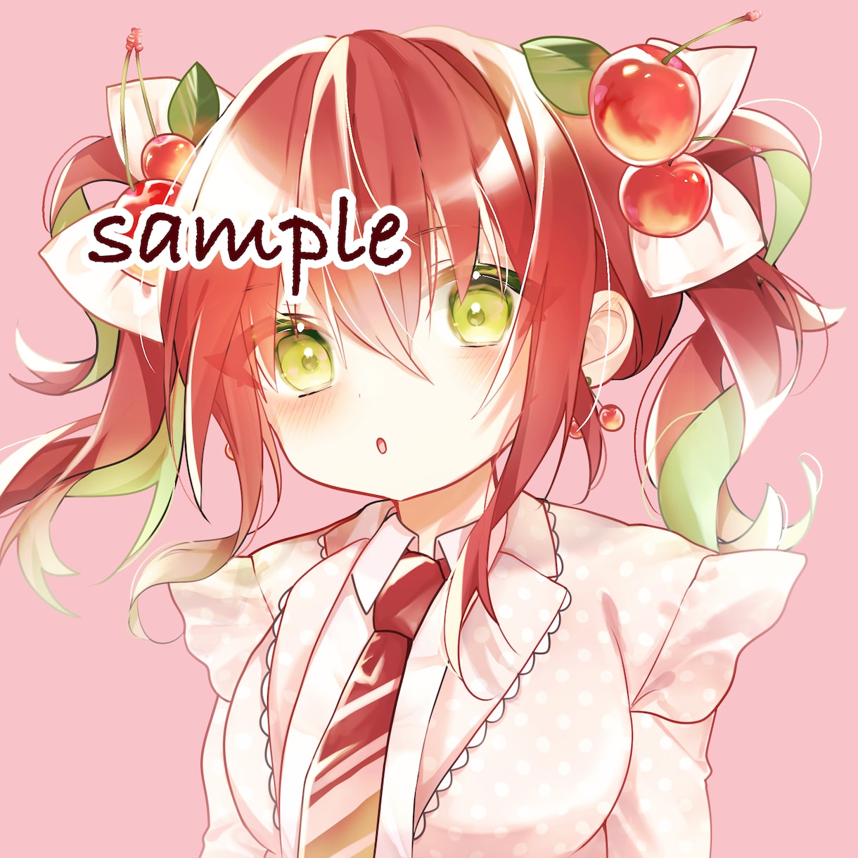 華やかで可愛いアイコンを描きます あなただけの特別なアイコンを制作します♪ イメージ3