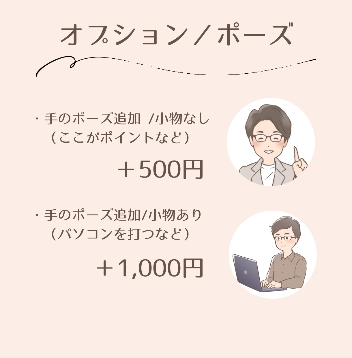 シンプル・爽やか☆優しいアイコン描きます 男性にもご好評◎表情違いもOK◎ビジネスにも！商用利用可 イメージ4
