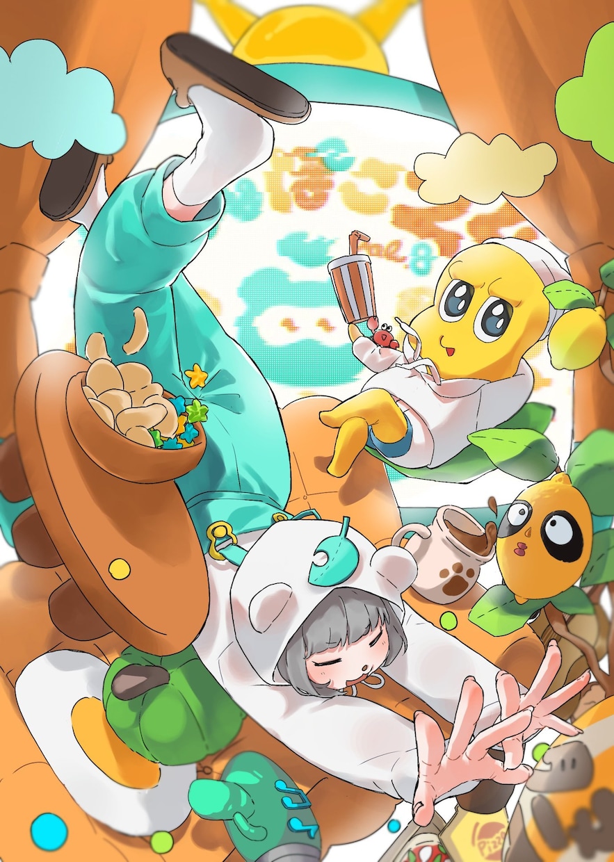 イラストを制作いたします 動画配信用のサムネイル･MV･グッズなどに！ イメージ5