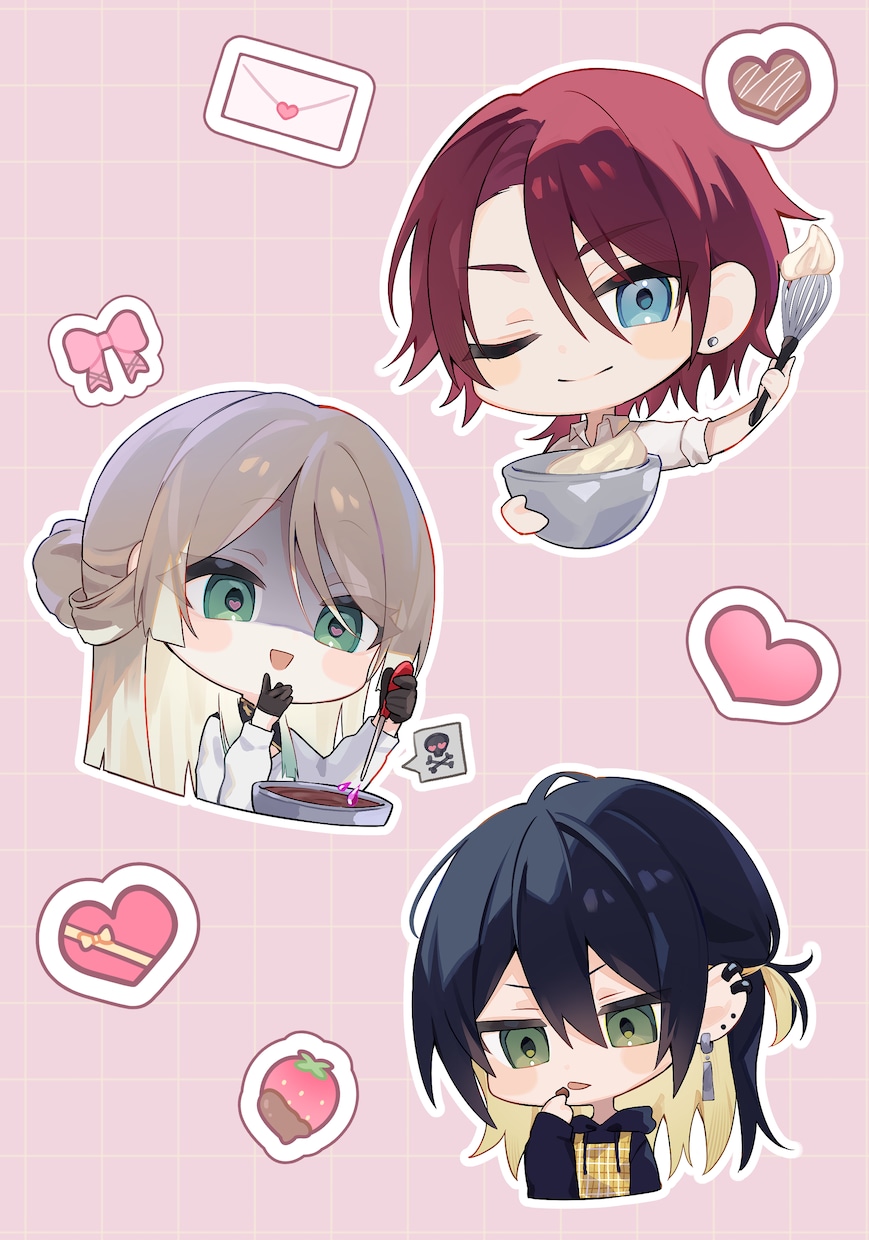 鮮やかで可愛いデフォルメイラスト♪お描きいたします SNS用のアイコン・グッズ等にも♪ イメージ3