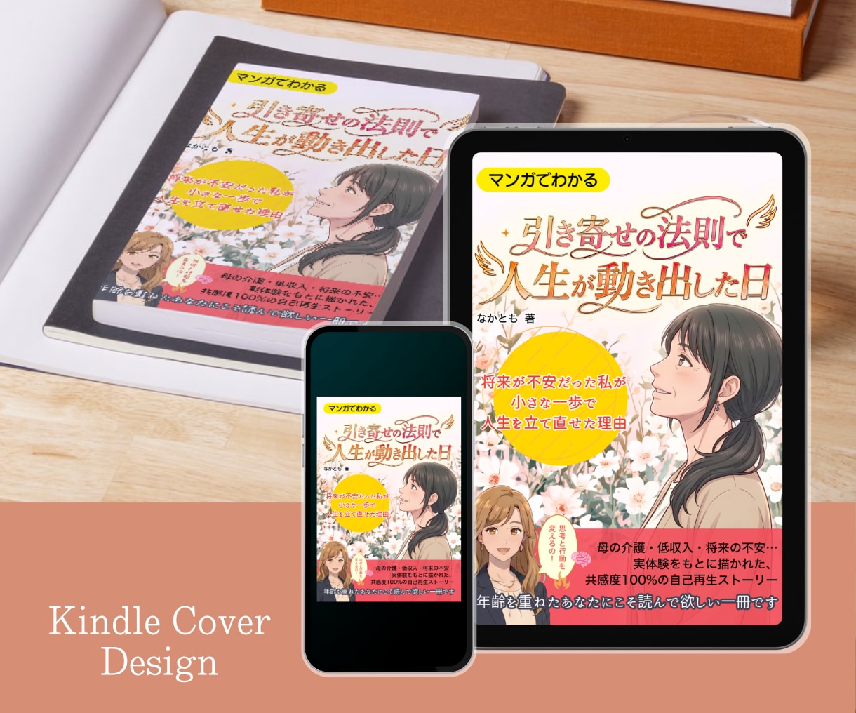 あなたのKindle出版本の表紙を作ります 表紙デザイン・A＋コンテンツ・ペーパーバック化 イメージ7