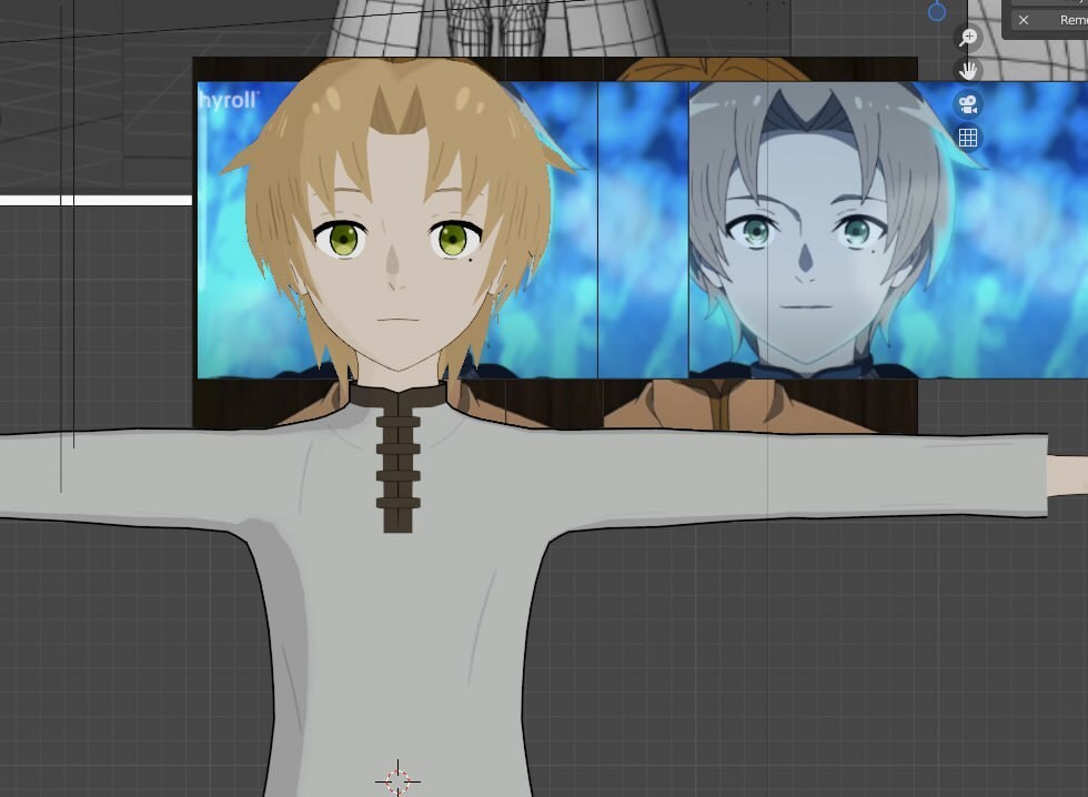 3Dアニメのキャラクターを作るます ブレンダーで3Dキャラクター作成 イメージ7