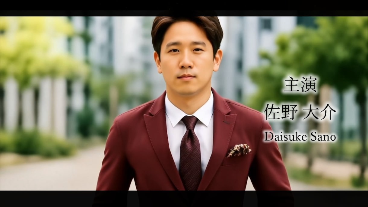 映画予告風の結婚式オープニング動画を作ります 画像とコメントのみでお二人だけの動画を作成できます！ イメージ5