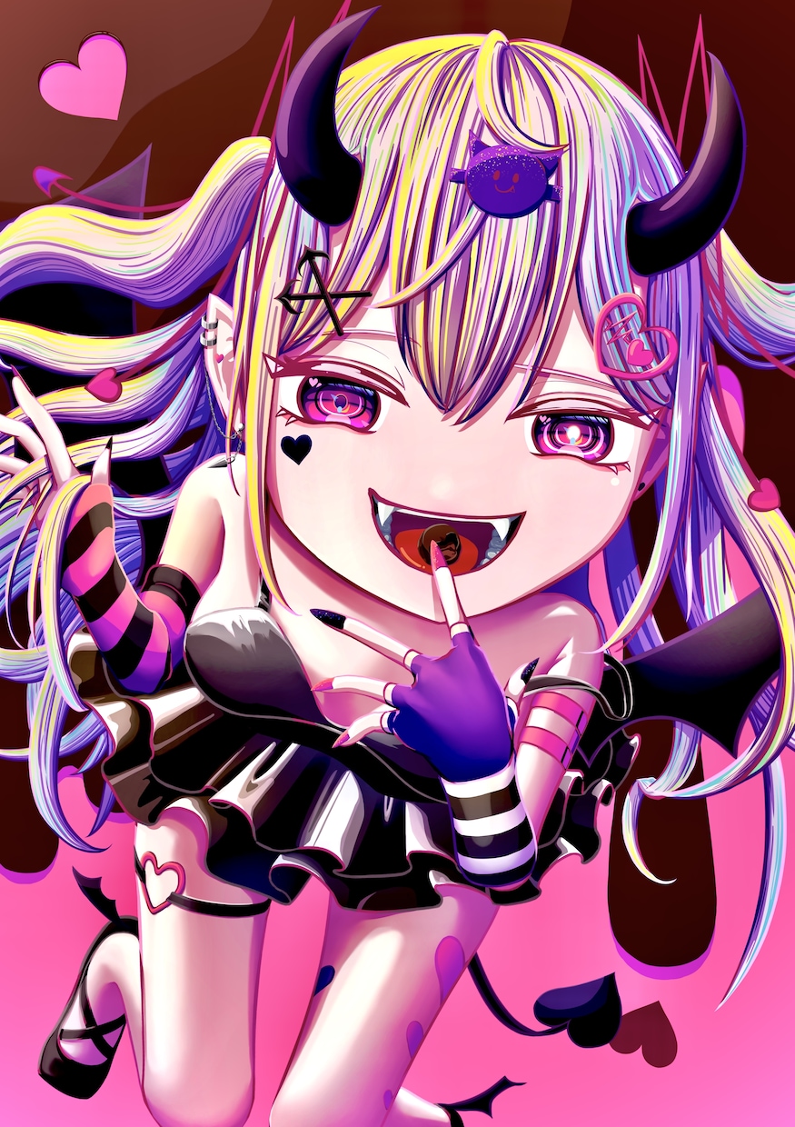 かわいい男女のイラストお届けします 色使いが目を惹くキャラクターイラストが得意です！ イメージ1