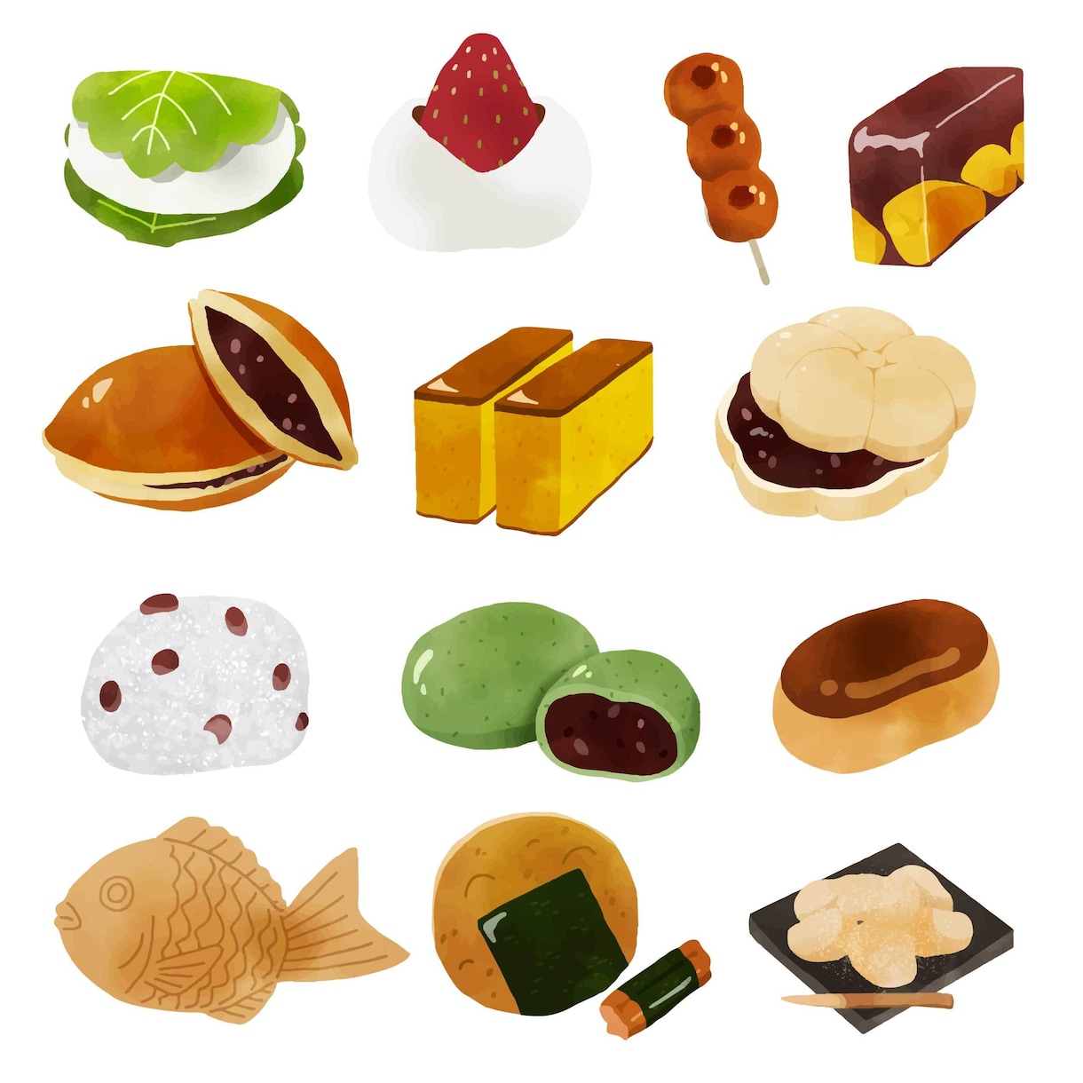 商用OK◆食べ物、飲み物、スイーツイラスト描きます メニュー表／アイコン／印刷物にもぴったり！ イメージ7