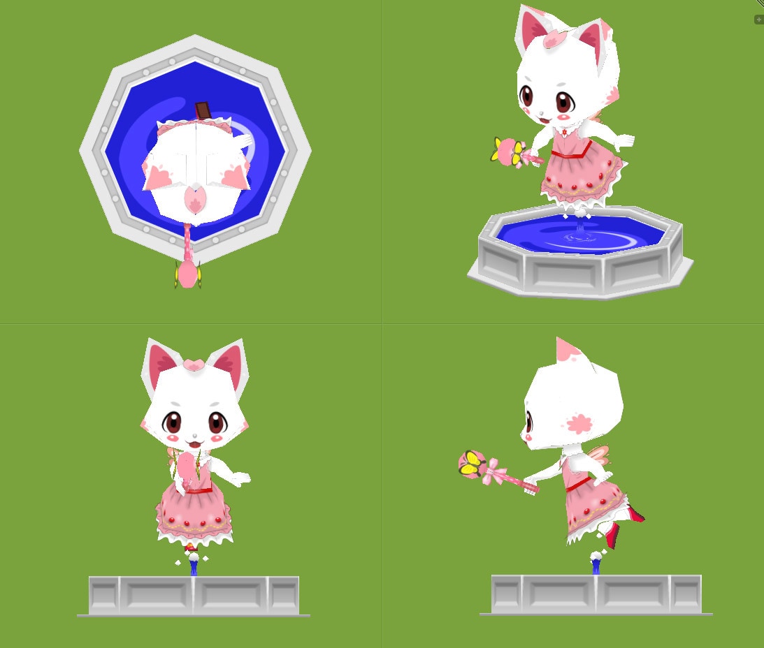 ローポリゴンの3DCGをモデリングします 少ないポリゴン数でかわいい3Dキャラを！ イメージ5