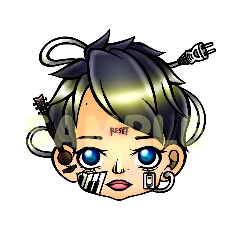 個性豊かなアイコンお描きします 好きなもの詰め込みアイコン！！ イメージ2
