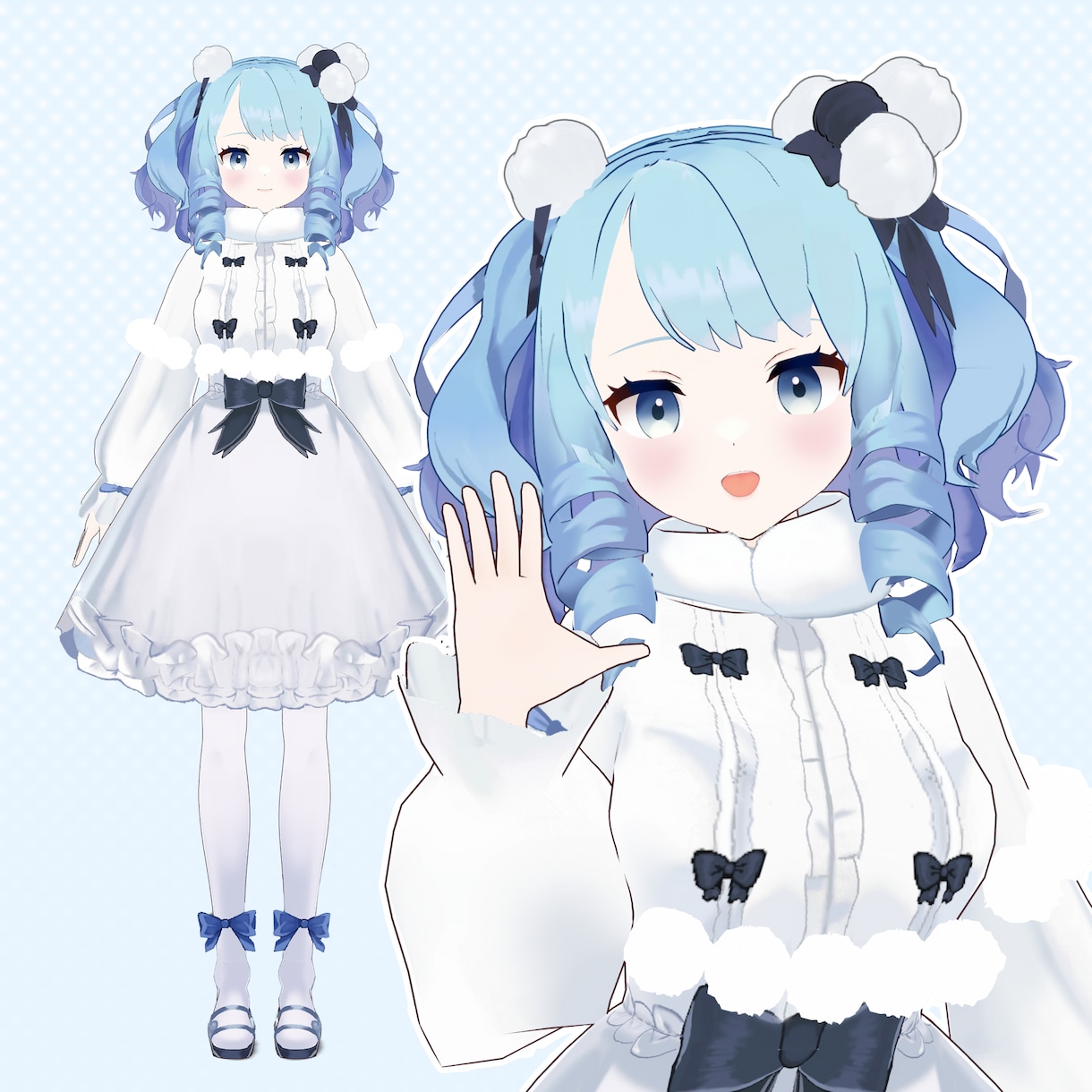 キャラデザから3Dモデルを制作します Vtuber様やVRchatなどメタバース空間でも使用可！ イメージ6