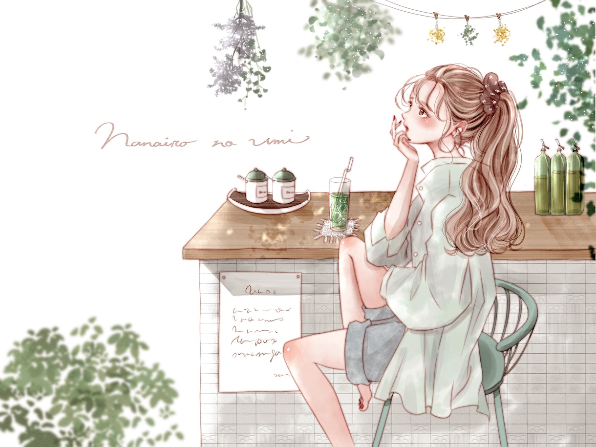 イラスト　アイコン　夢絵　ご依頼受付致します 女の子の可愛いを最大限に引き出すイラストを心を込めて描きます イメージ8