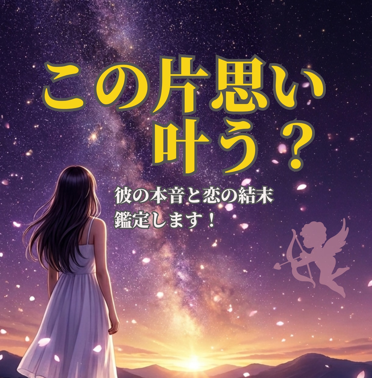 この片思いは叶う？彼の本音と恋の結末を視ます 本音・動かない理由・逆転の可能性まで、カードが答えを出します イメージ1