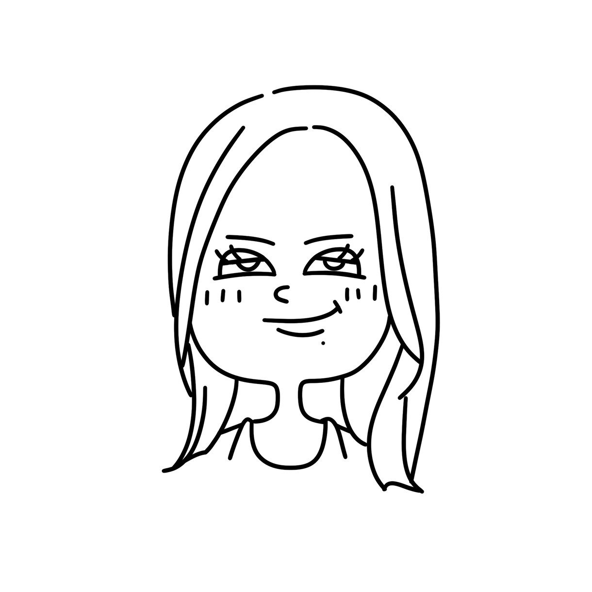 シンプルでポップな似顔絵イラストを描きます SNSアイコンや、チームオーダー、ギフトにも！ イメージ4