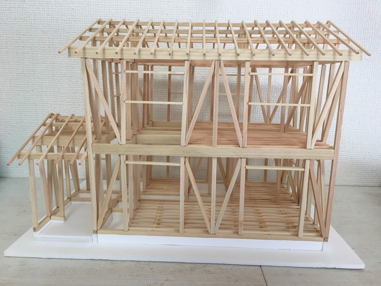 46条壁量計算をします ２階建てまでの木造住宅の壁量計算をします。 イメージ2