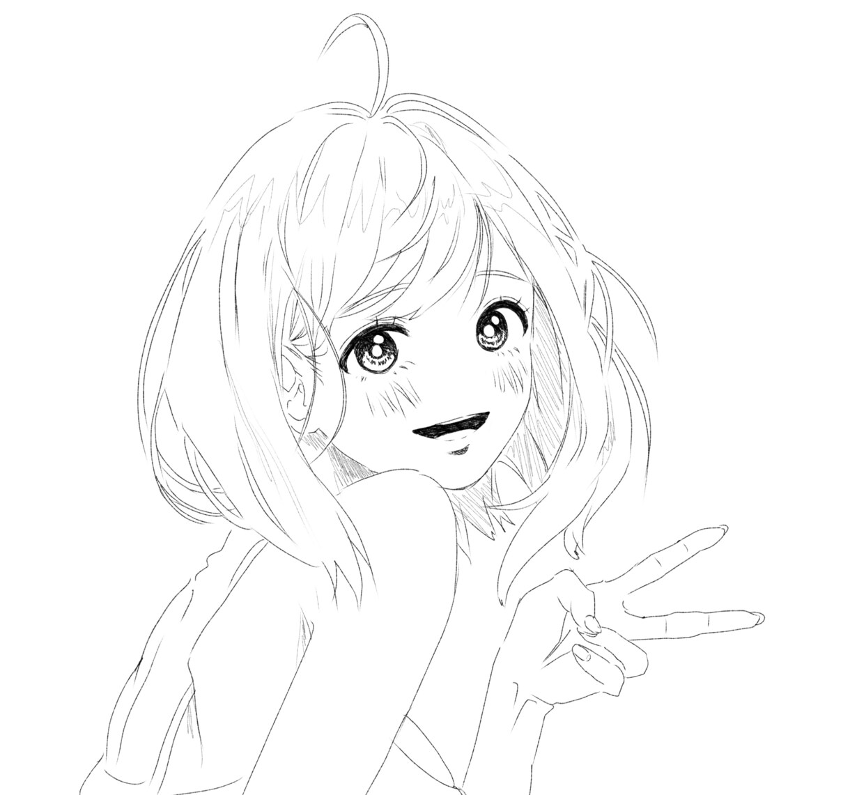 女の子のイラストを描きます アイコンや挿絵など、なかなか欲しいイラストが見つからない方へ イメージ4