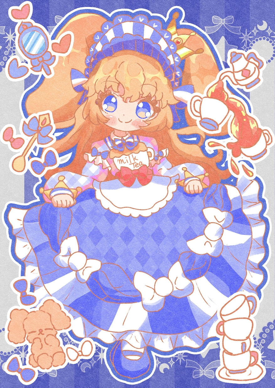 ゆめかわいい世界観でイラストを描きます ゆめかわいい世界に連れて行きます イメージ5