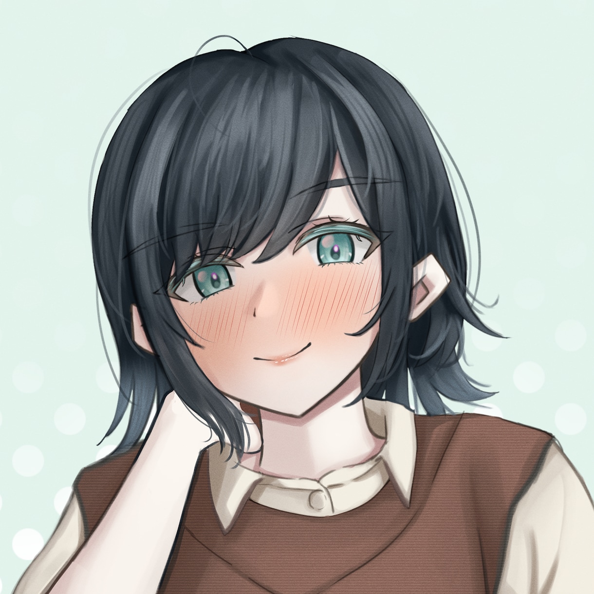 SNSアイコン・一枚絵・立ち絵を制作いたします リッチな美少女イラストが得意です！ イメージ4