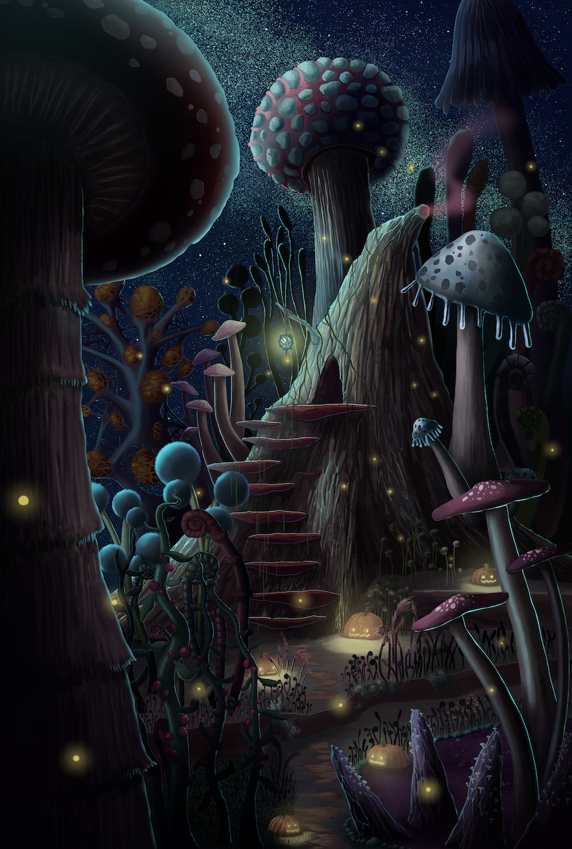 ファンタジーな背景イラストを描きます ゲームの背景やVtuberに背景を イメージ6