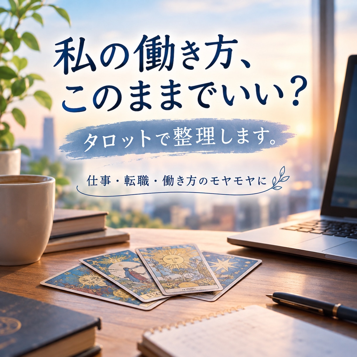 かがみ鑑定【仕事】このままでいい？を整理します 仕事・転職・働き方のモヤモヤをカードに映して、ほどきます イメージ1