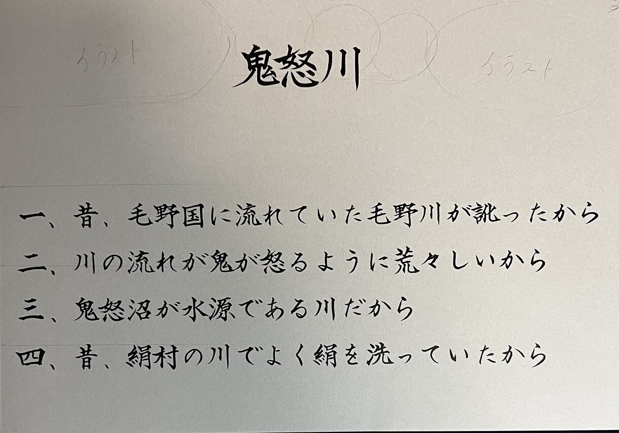 筆文字制作と九星気学運勢相談ができます 贈り物用の書から人生の節目の運勢判断まで対応 イメージ2