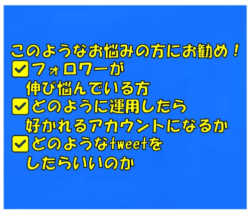 Twitterのアカウントの育て方教えます フォロワー４万人以上のアカウントが創ったTwitter攻略 イメージ2