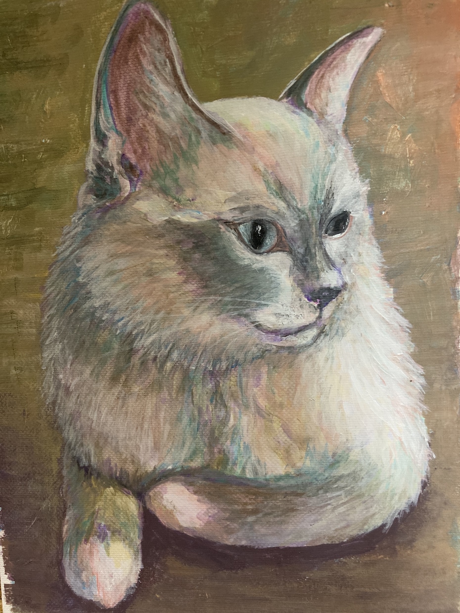 独特のタッチであなたの「ペットの絵」を描きます 他とは違う作品をお求めの方に！家族の思い出に！プレゼントに！ イメージ3