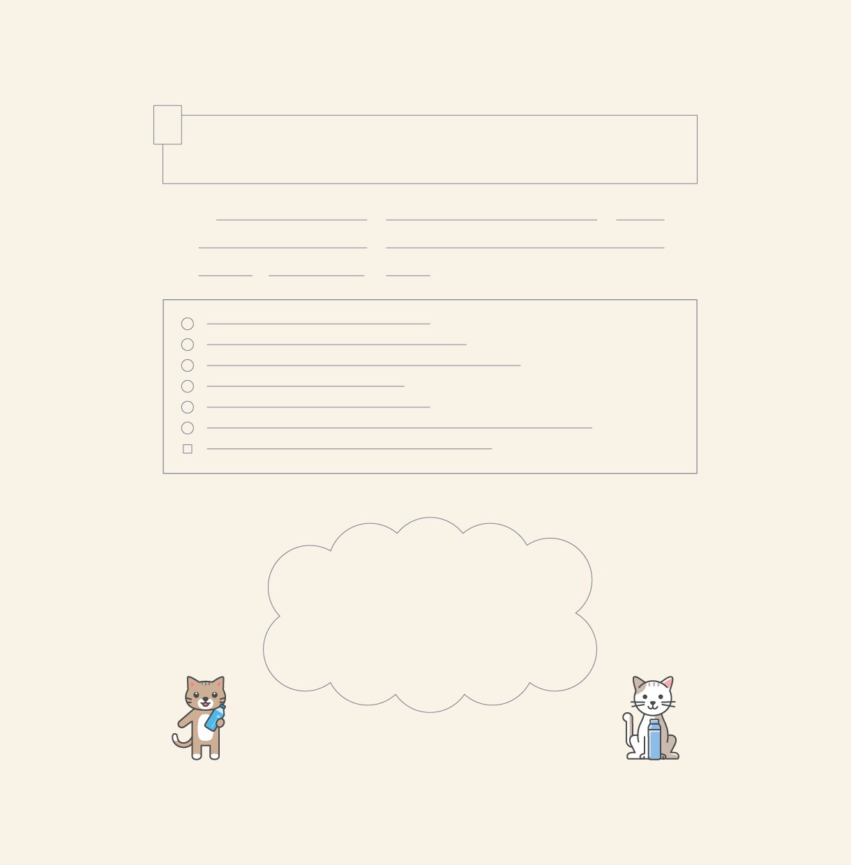 資料やUIで使える猫アイコン素材を提供します 説明資料やWebで使いやすい配置用アイコンセット イメージ3