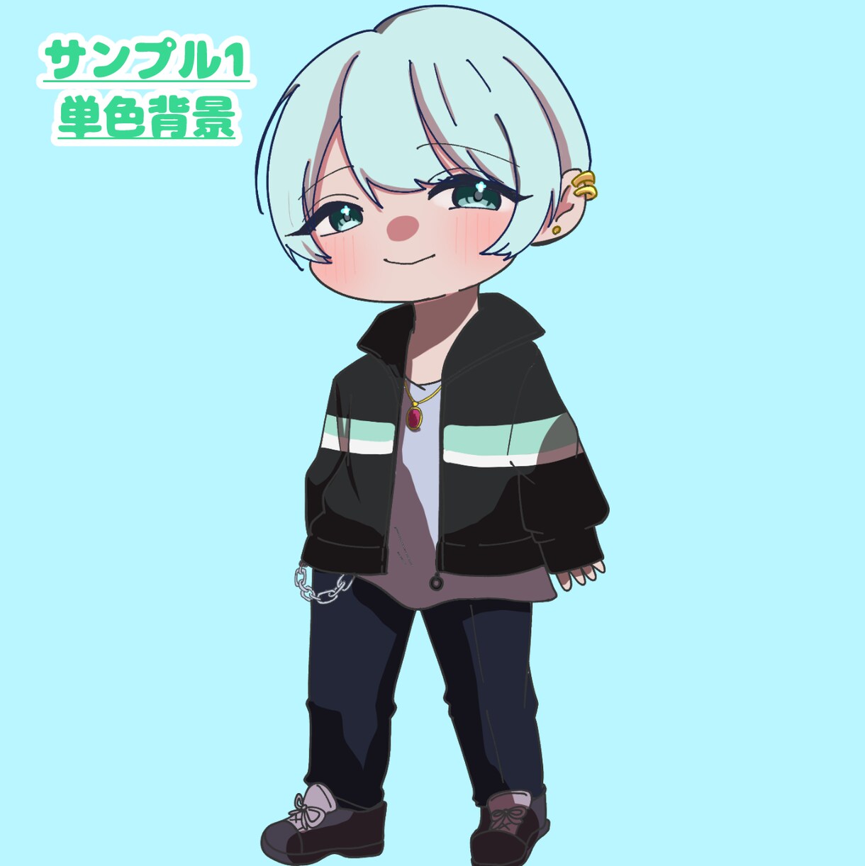 商用利用OK！最短三日で可愛いSDイラスト描きます SNSアイコン・配信・Vtuber向けのSDイラスト描きます イメージ5