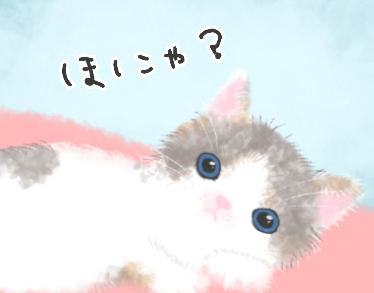 水彩タッチでほっこりかわいいペットの似顔絵描きます ポストカードやTシャツなどのグッズにもお使いいただけます。 イメージ2