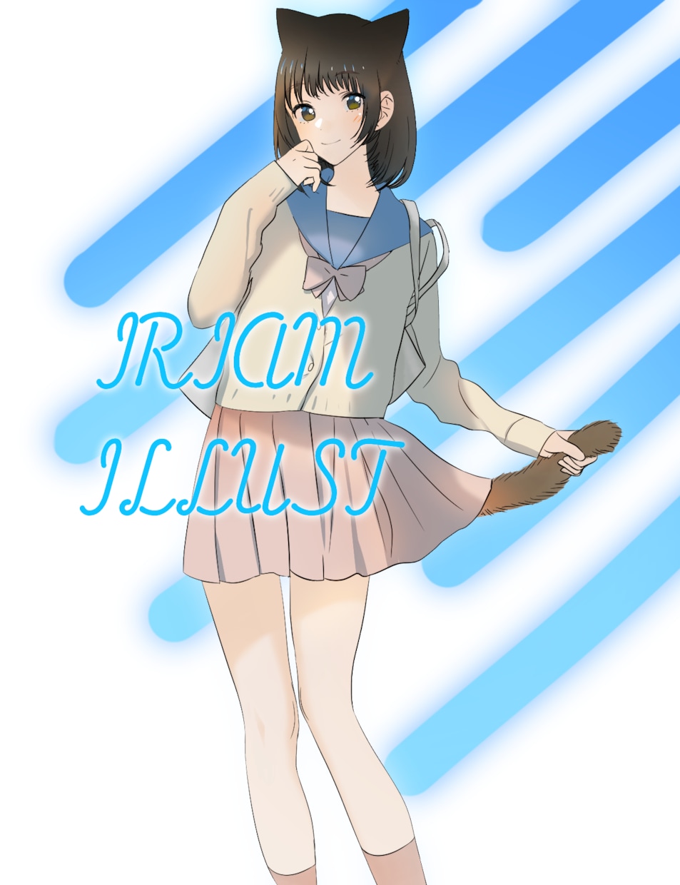 動きのあるIRIAM配信用のイラスト描きます Ver.2対応⭐︎納品後の修正無制限！デザインも！ イメージ1