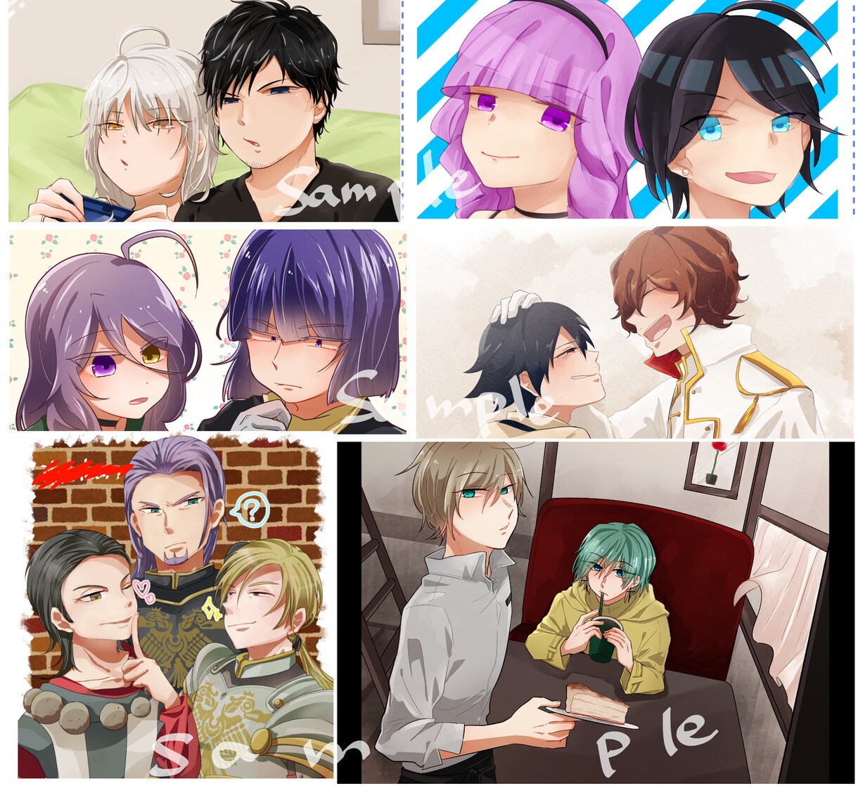 完全個人使用commission承ります あなただけのイラストをお描きします イメージ3