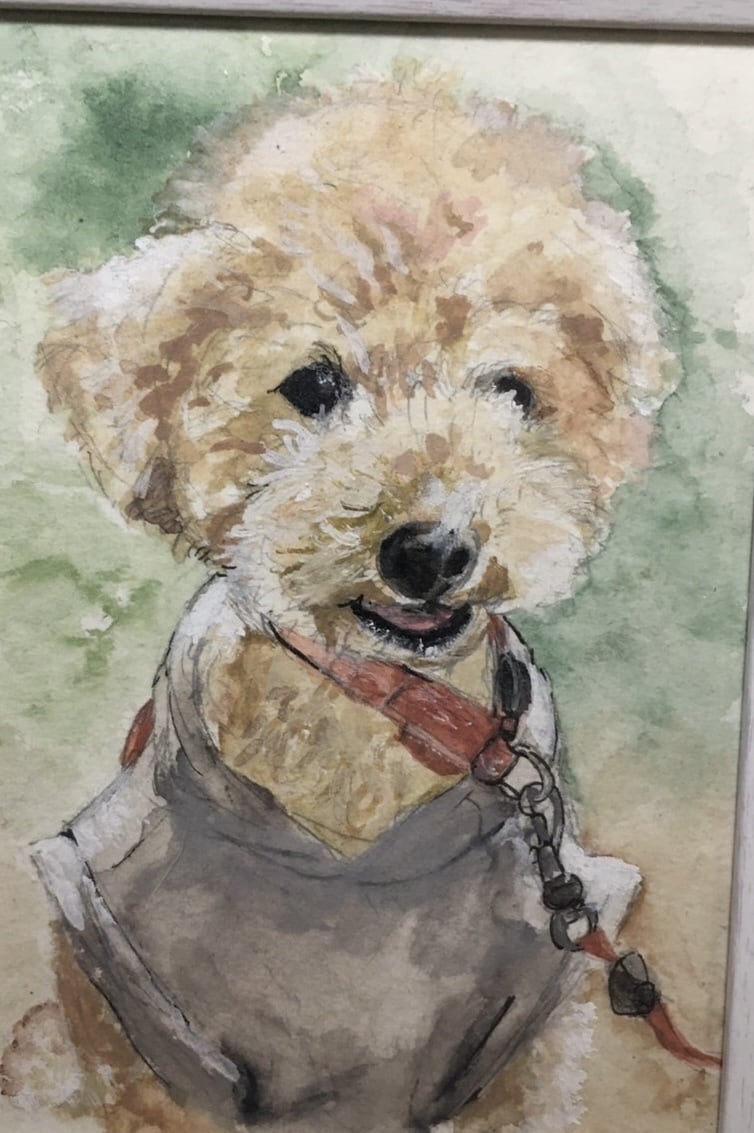 可愛いご家族を水彩で描きます 自分用、プレゼント用に。水彩で優しいイラストをお届けします。 イメージ2