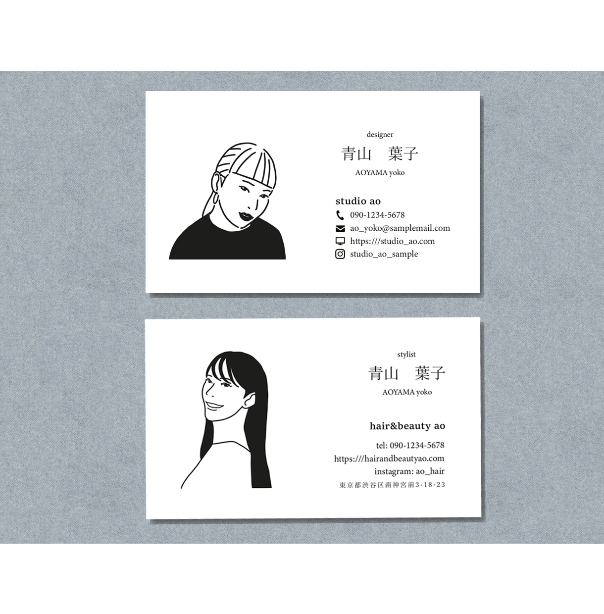 リピート様専用／作成した名刺を修正・増版します ＜こちらはリピート様専用となります＞ イメージ1