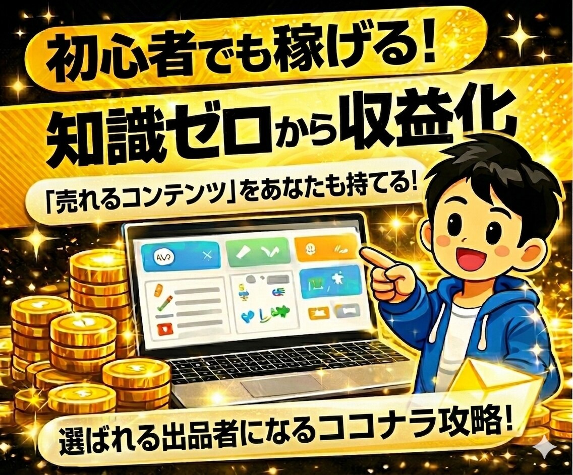 0→1を目指すシンプルな副業の進め方を教えます 副業初心者OK｜誰でも出来る優しい副業。 イメージ3