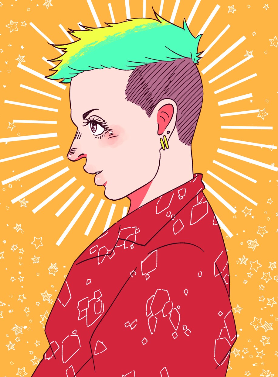 ポップで可愛いイラストやアイコンを描きます SNSなどのアイコンにどうぞ！似顔絵も対応出来ます イメージ1