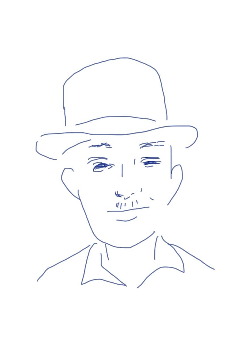 似顔絵アイコンを写真からお描きします レトロな雰囲気のイラストをアイコンにしてみませんか？ イメージ9