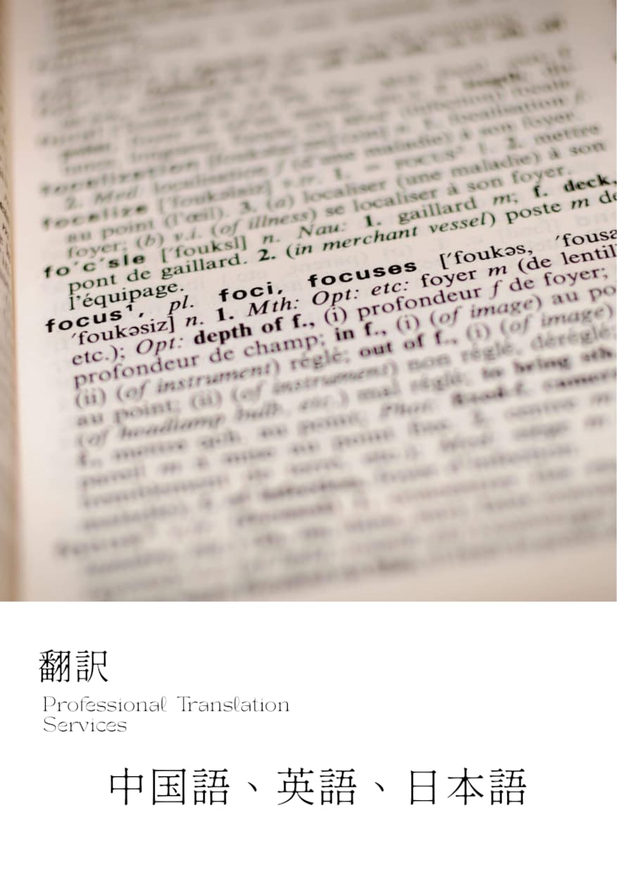 日本語⇄中国語⇄英語　自然に訳せます 日本語、中国語、英語を中心に、自然で伝わる翻訳をお届けします イメージ1