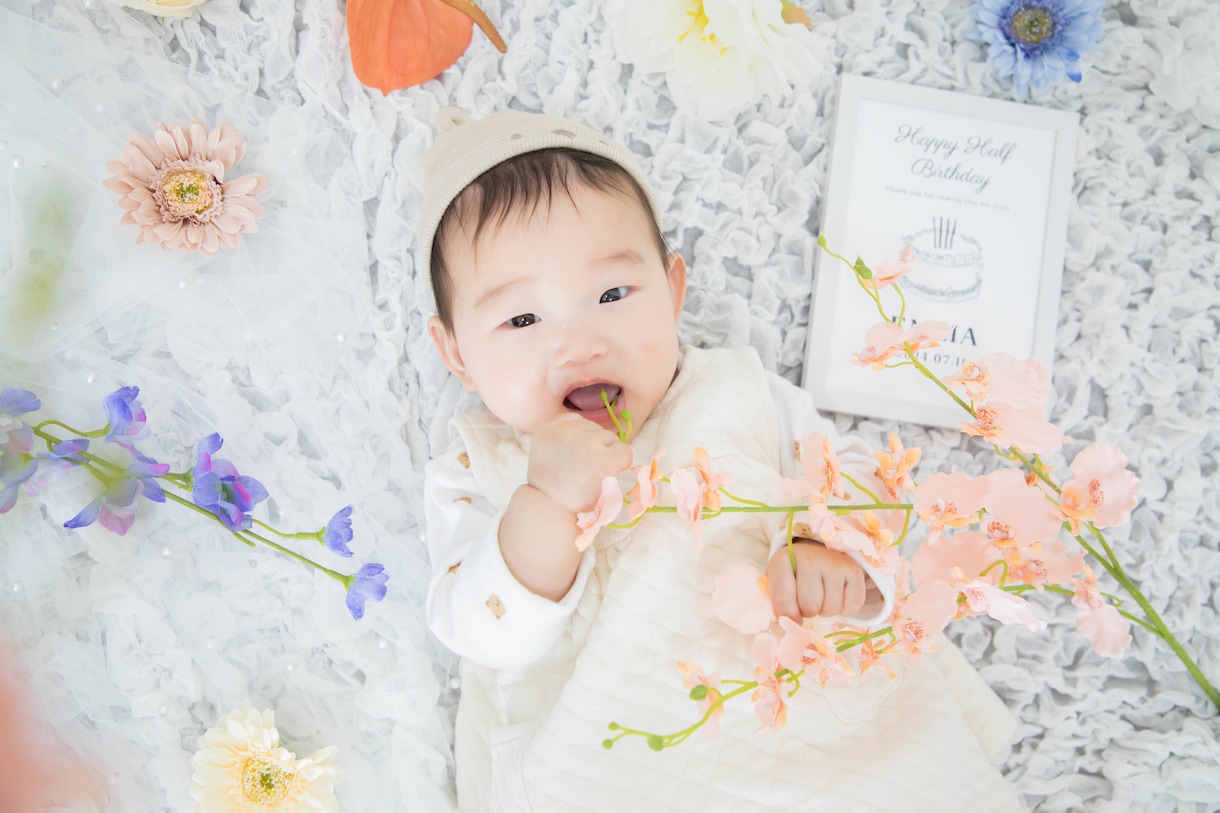 お子さまの記念フォト撮影します 今だけの大切な思い出を写真に残しませんか？ イメージ6