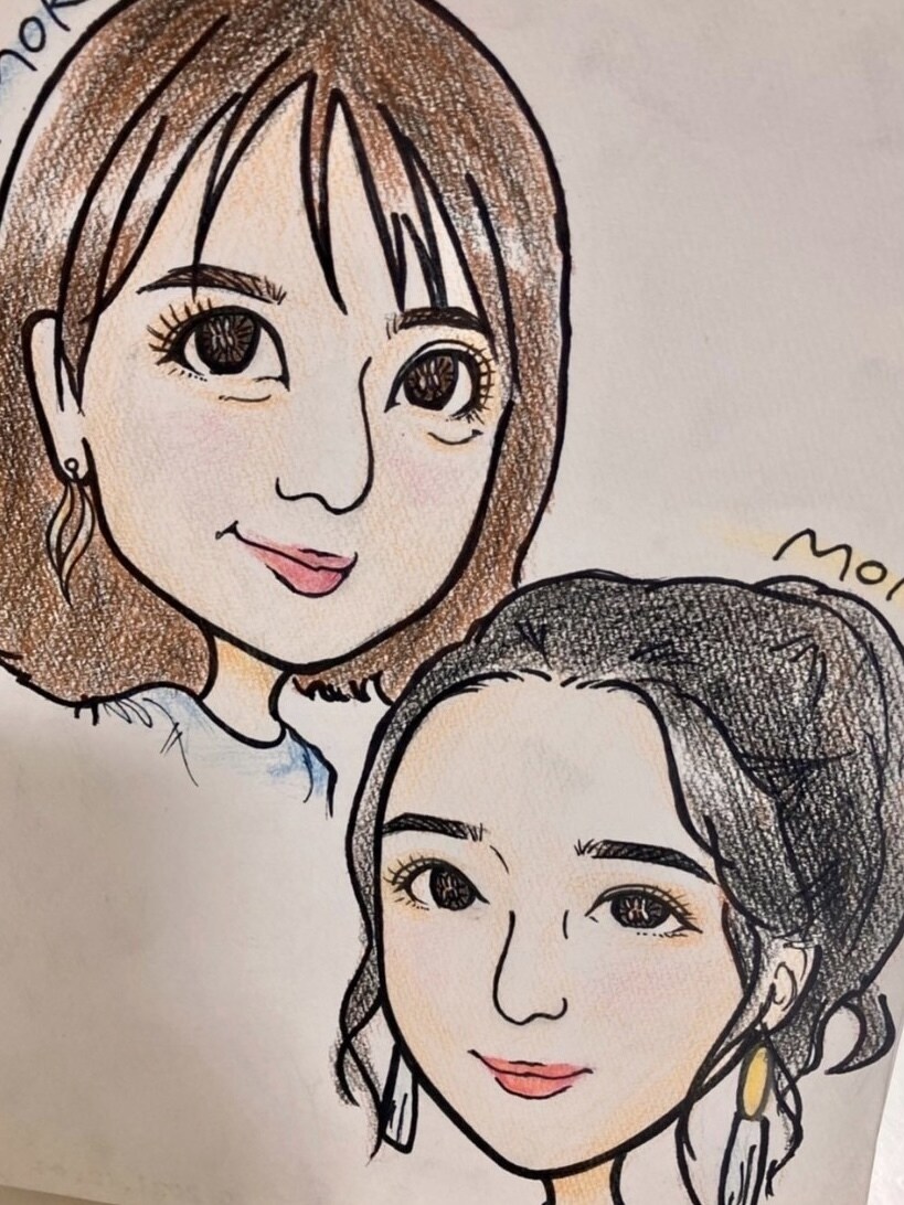 色紙サイズ★似てる！似顔絵をお描きします 記念日や大切な人へのプレゼントにぴったり！ イメージ5