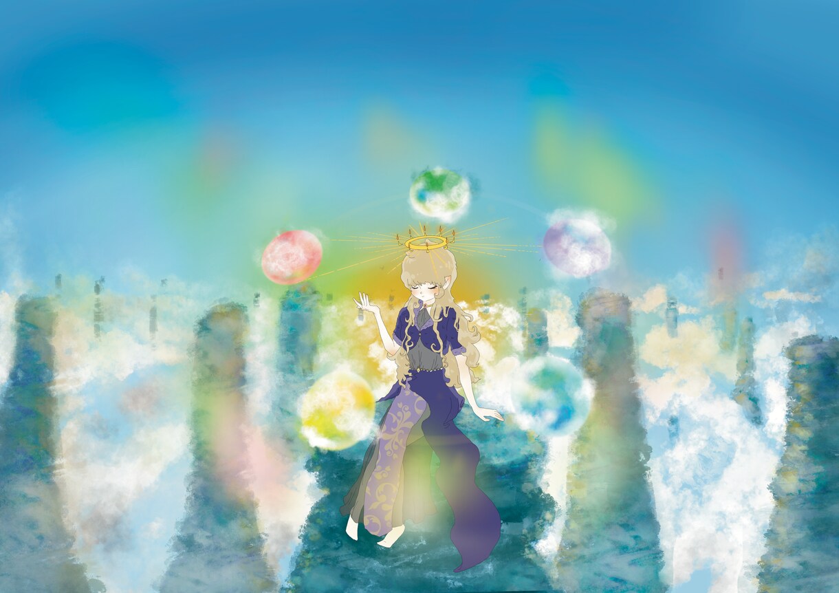 柔らかいタッチで仕上げます 人物はもちろん背景も描けます！ イメージ8