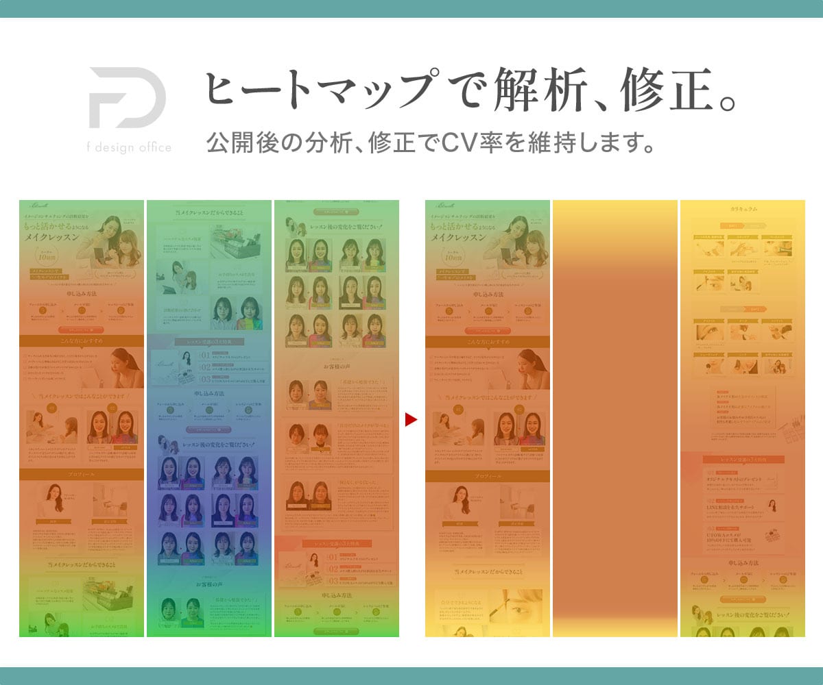 Webデザイン講師が高品質なHPを作成します CV率にこだわったサイトを構築します イメージ2