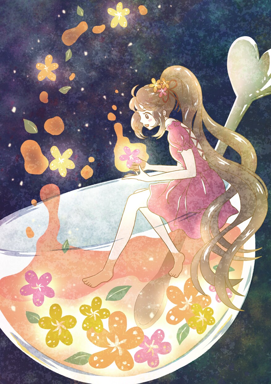 かわいい、かっこいいおしゃれなイラスト描きます オプションで人物、背景も追加可能！ イメージ7