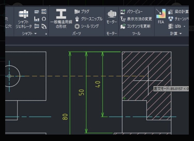 古い図面のトレース、簡単な設計、作図を致します メーカーでの機械設計歴20年　図面補助致します イメージ1