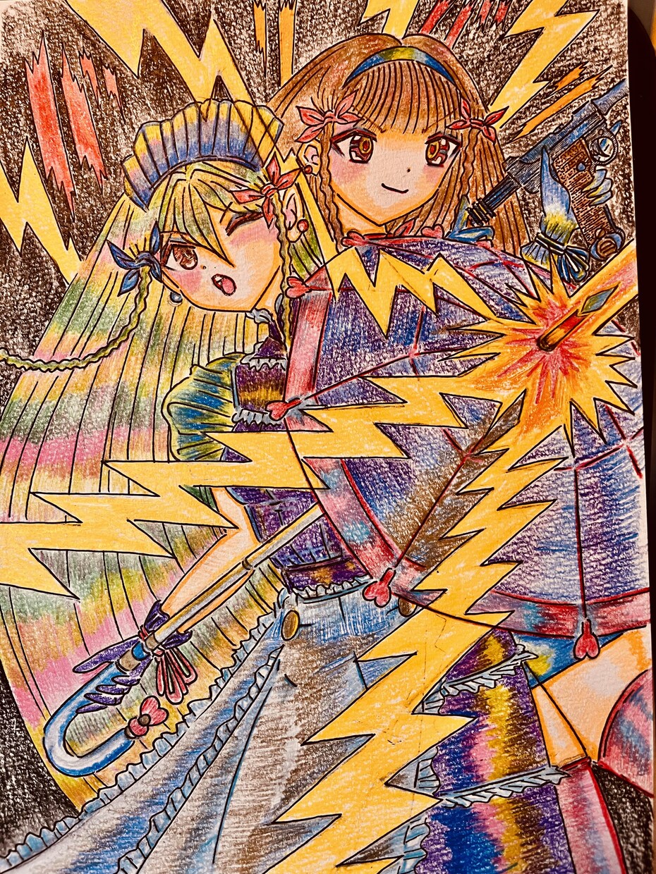 あなただけのオリジナルヒロインを手描きします。ます オリジナルヒロインの作画の提供。 イメージ9